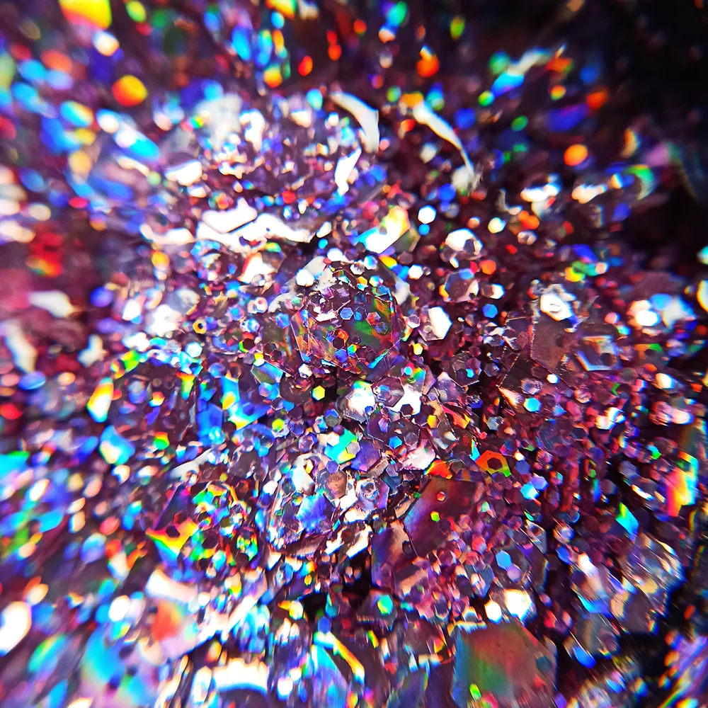 Гель Saga Professional Galaxy Glitter №2, 8 мл