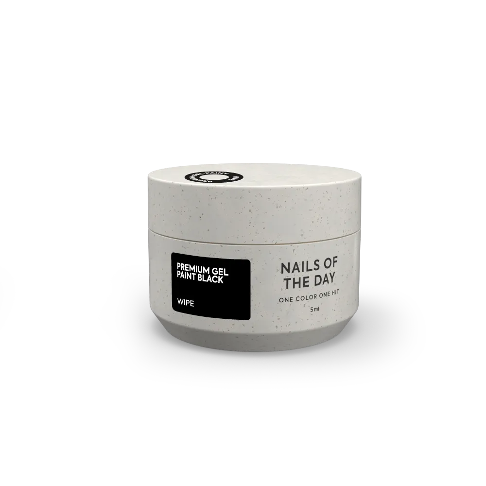Gel paint NO wipe NAILSOFTHEDAY White, 5 мл