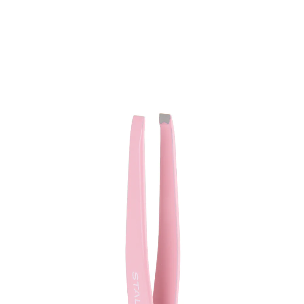 Пінцет для брів Staleks Beauty & Care 11 TYPE 1 (широкі прямі кромки)