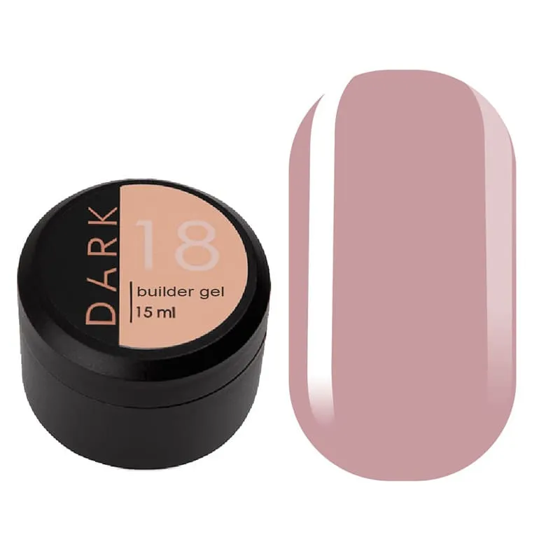 DARK Builder Gel №18, 15 ml