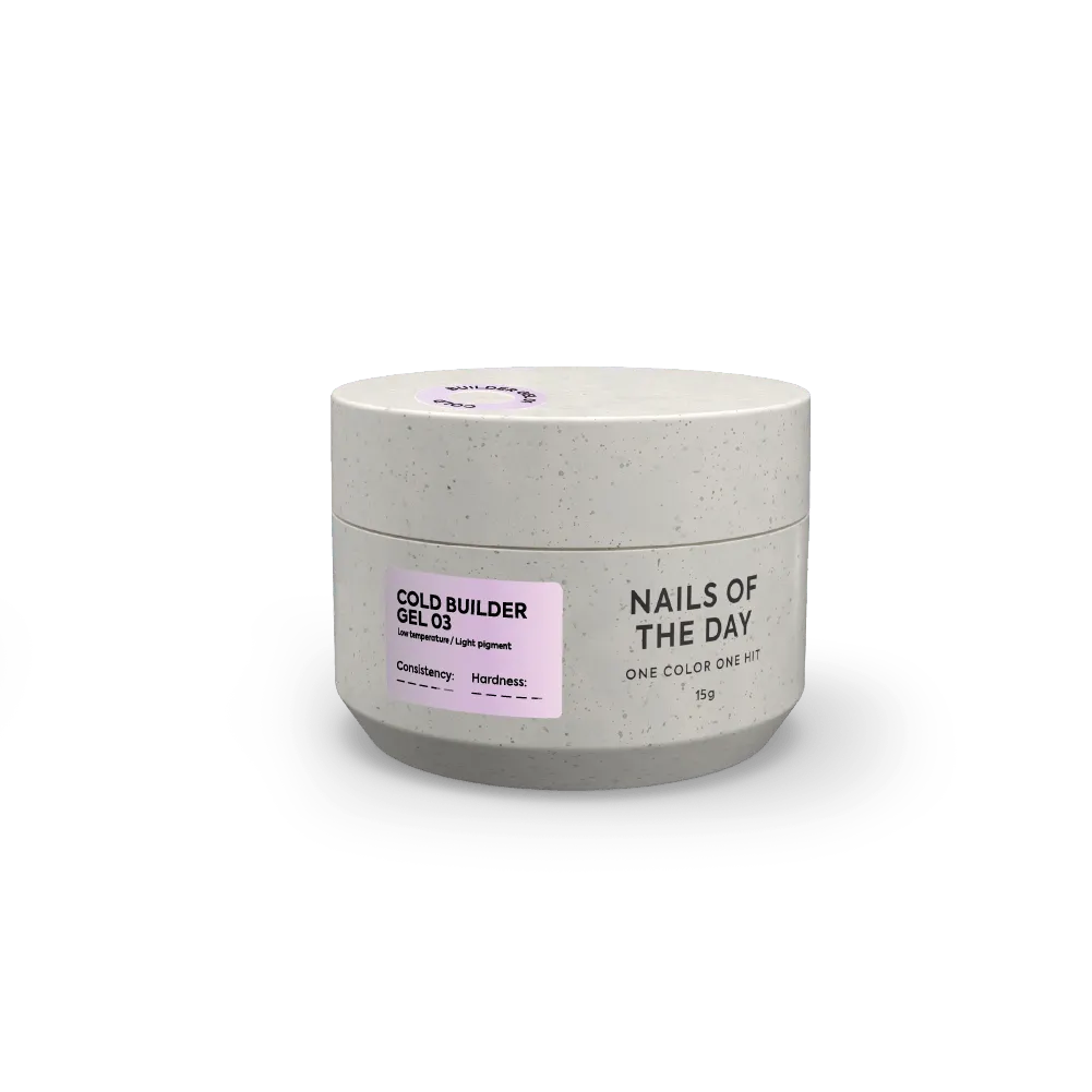 гель NAILSOFTHEDAY  Builder gel  3, 15 мл