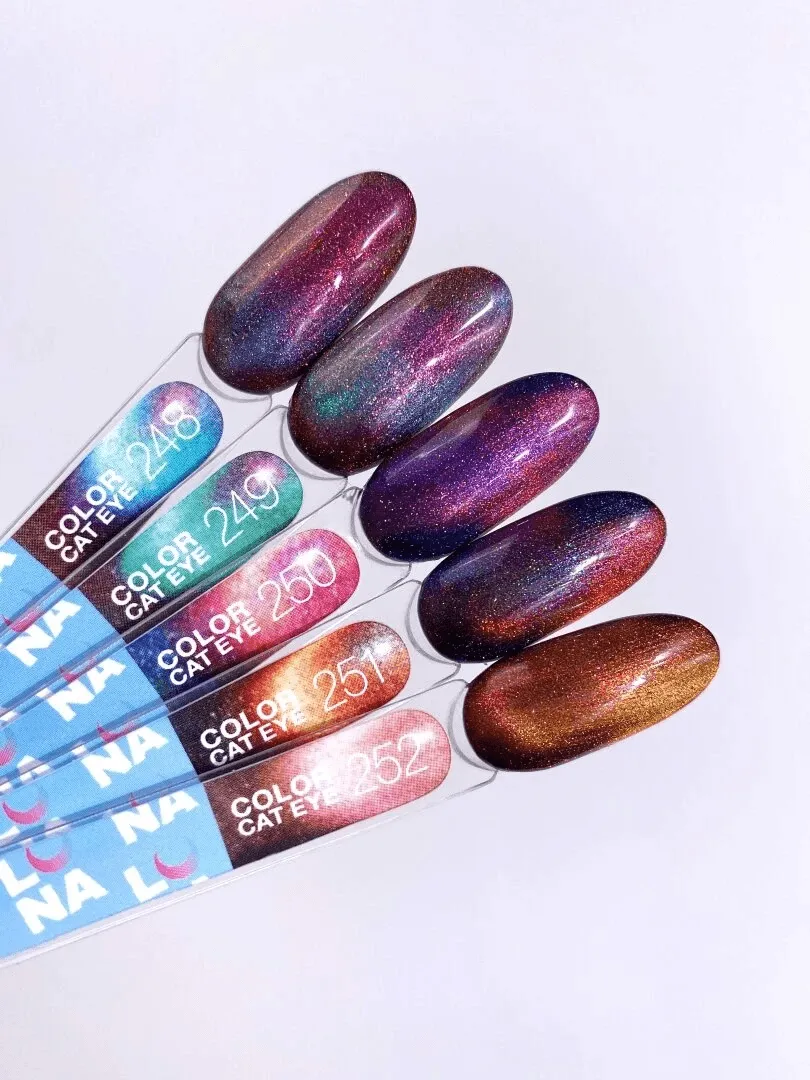 Гель-лак LUNA Color Cat Eye №248, 13ml