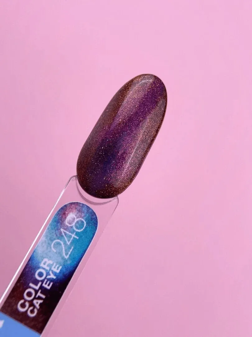 Гель-лак LUNA Color Cat Eye №248, 13ml