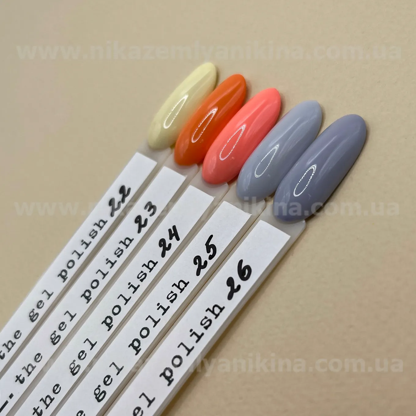 Гель-лак Nika Zemlyanikina the gel polish №023, 6 мл