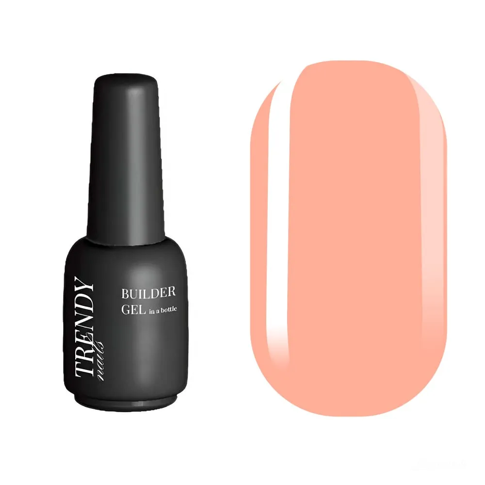 Trendy Nails Builder Gel in a bottle Silver Peony, 15 мл