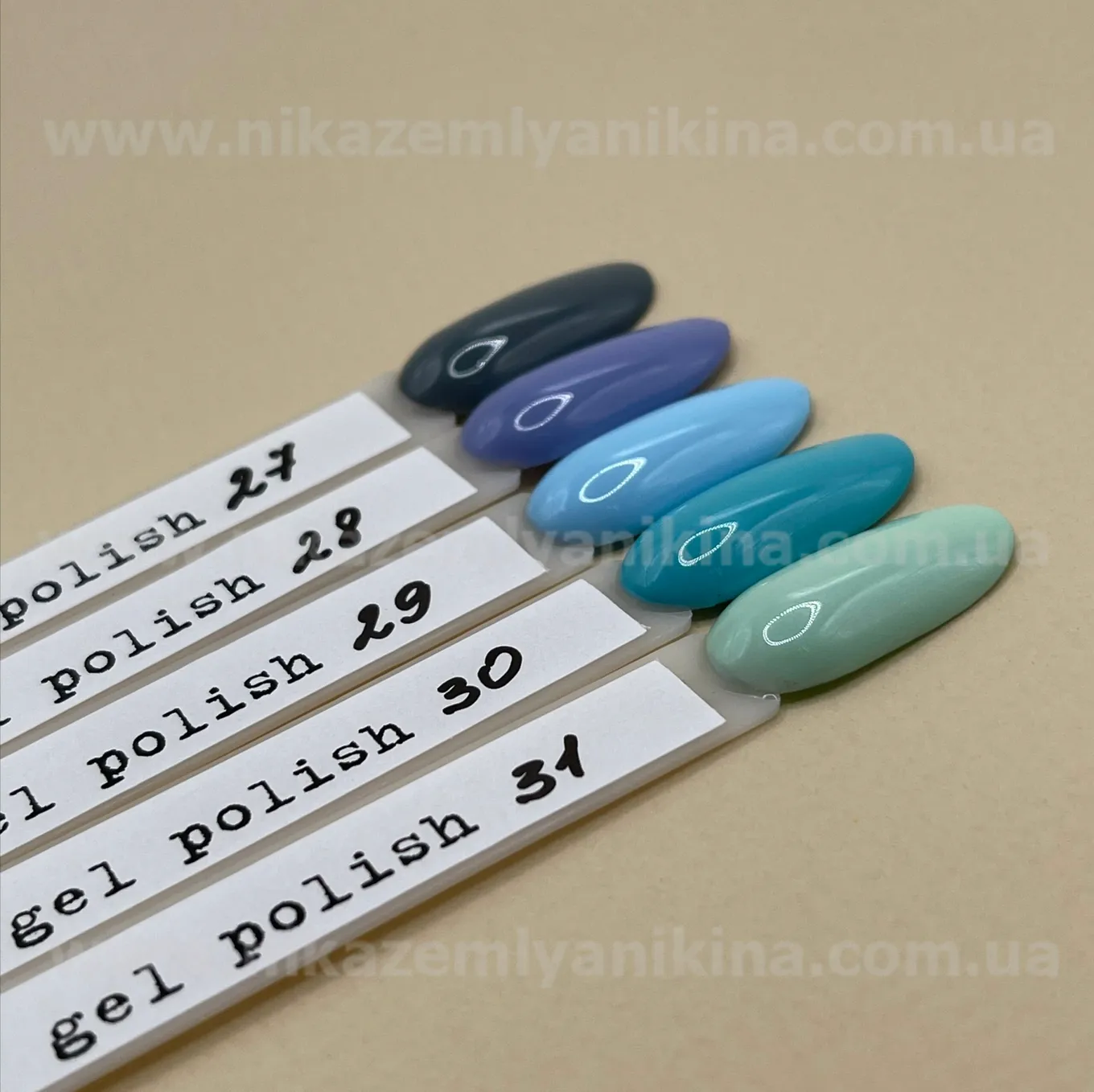 Гель-лак Nika Zemlyanikina the gel polish №028, 6 мл