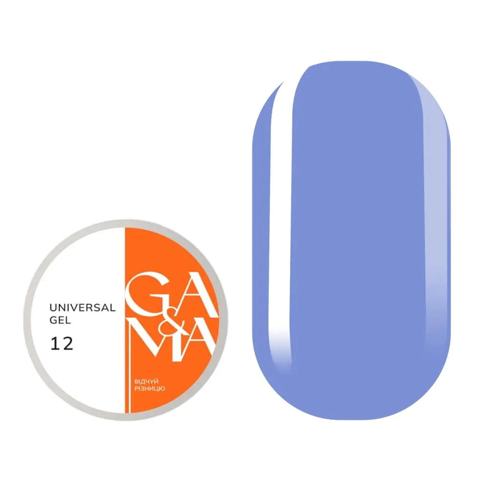 Жидкий гель GÉMELY ex GA&MA Universal gel №12, 30 мл