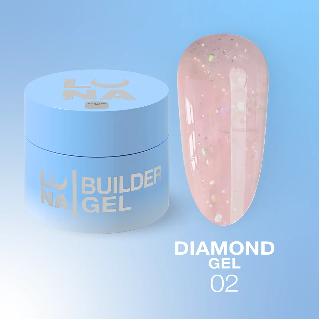 Гель для нарощування LUNA Diamond gel 2, 15 мл