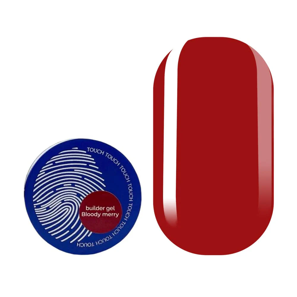 Touch Builder Gel Bloody merry, 15 мл