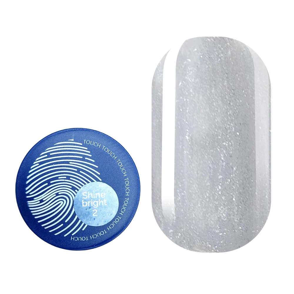 Touch Builder Gel Shine Bright №2, 15 мл (без кисточки)