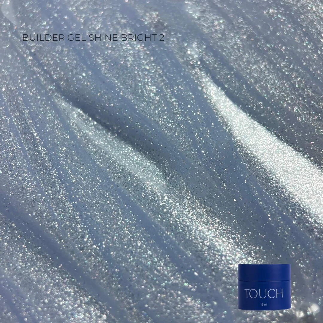Touch Builder Gel Shine Bright №2, 15 мл (без пензлика)