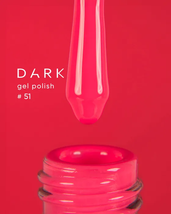 Гель-лак Dark gel polish №51, 6 мл