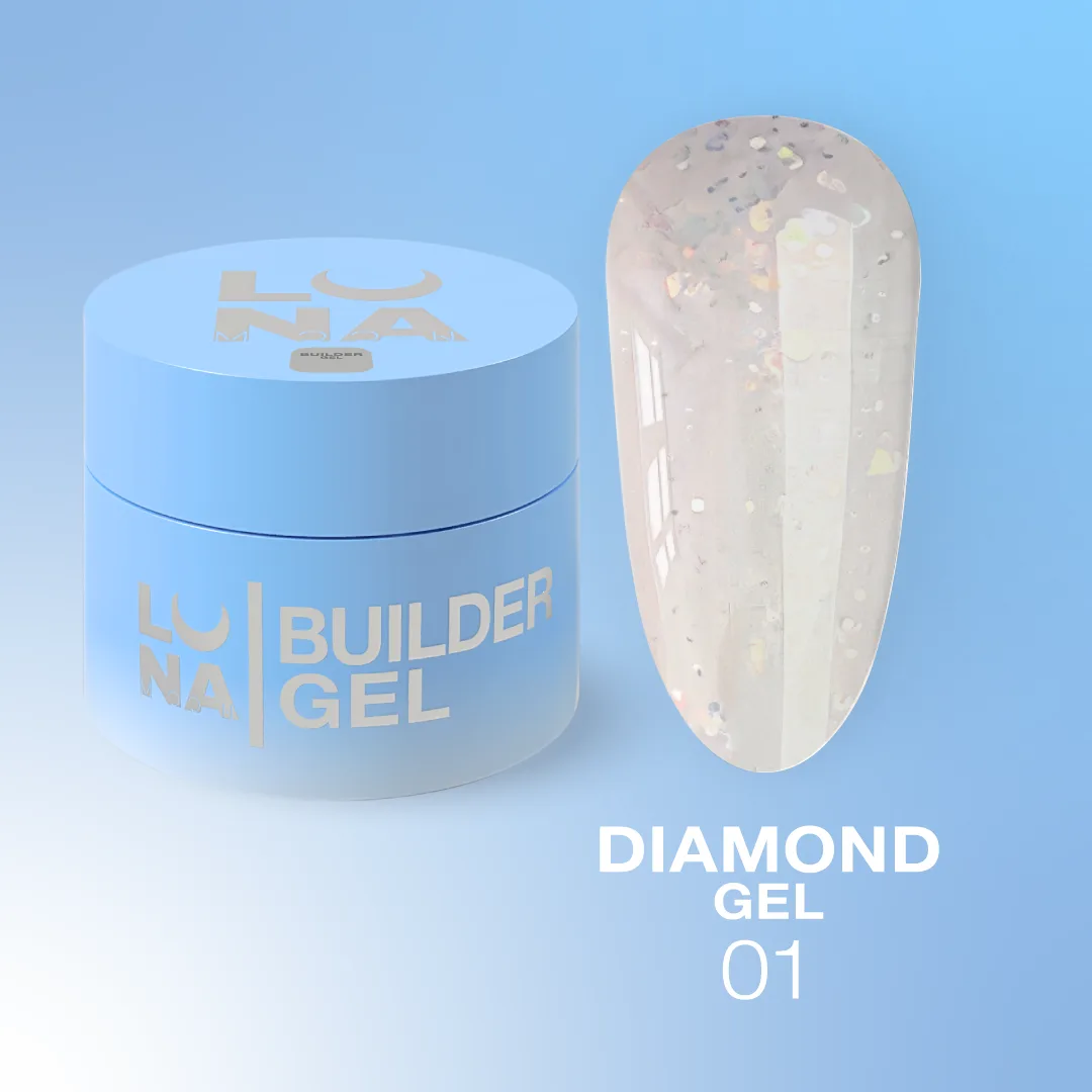 Гель для нарощування LUNA Diamond gel 1, 15 мл