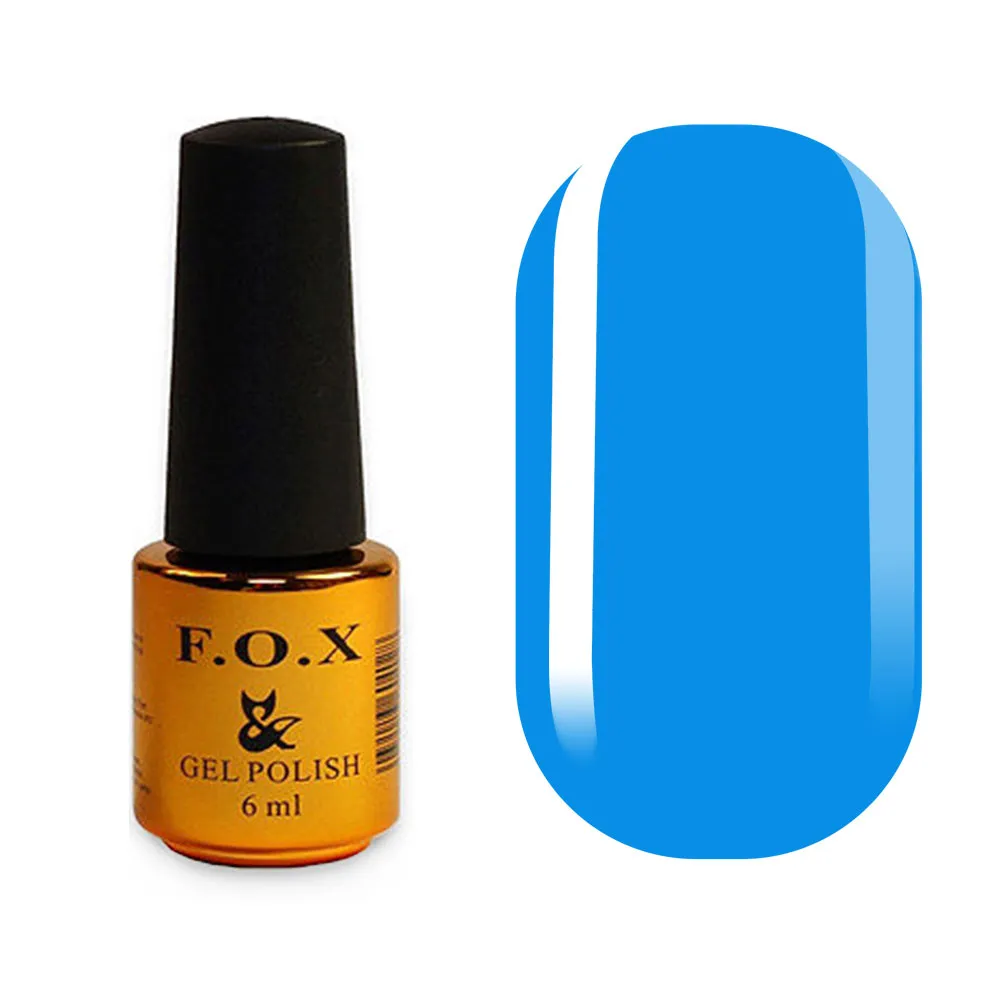 F.O.X gel-polish gold Pigment 124, 6 ml