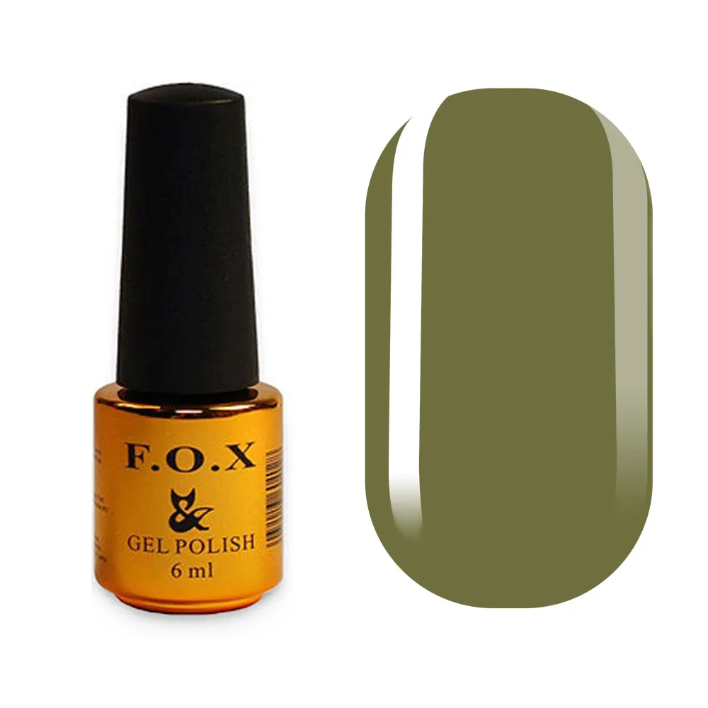 F.O.X gel-polish gold Pigment 186, 6 ml