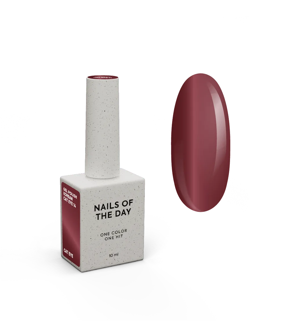 Гель-лак NAILSOFTHEDAY Korean cat eye №14, 10 мл