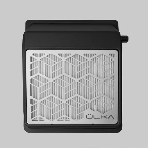Переносна витяжка для манікюру та педикюру з фільтром Ulka Tiny, чорна