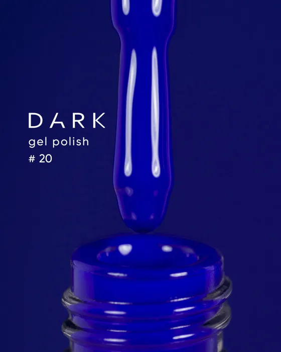 Гель-лак Dark gel polish №20, 6 мл