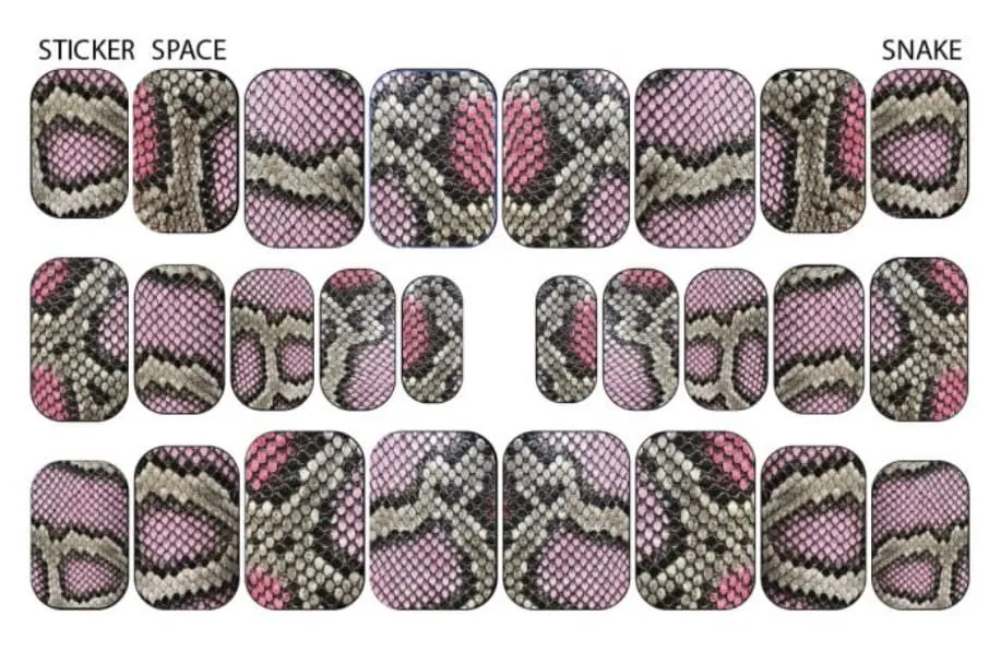 Стикеры Stickersspace на липкой основе Snake