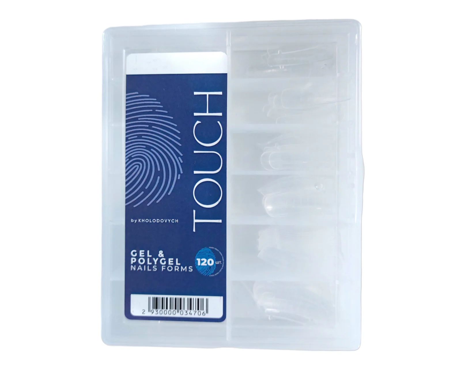 Типси для нарощування Touch Oval, 120 шт