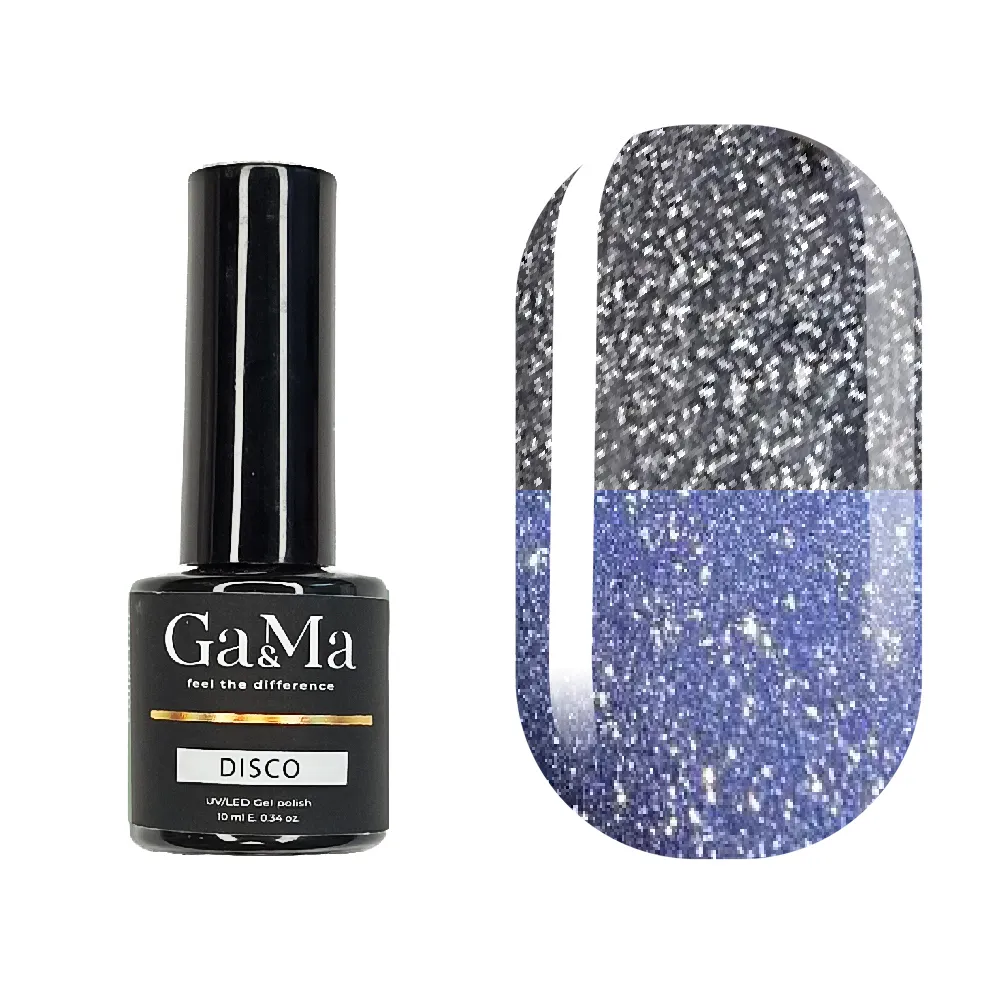 Гель-лак GÉMELY ex GA&MA Shine №7 светоотражающий, 10 мл