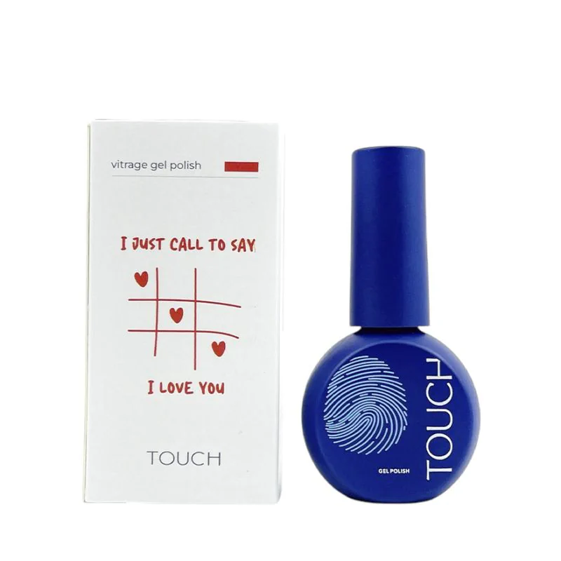 Гель-лак Touch gel polish Vitrage LOVE, 9 мл