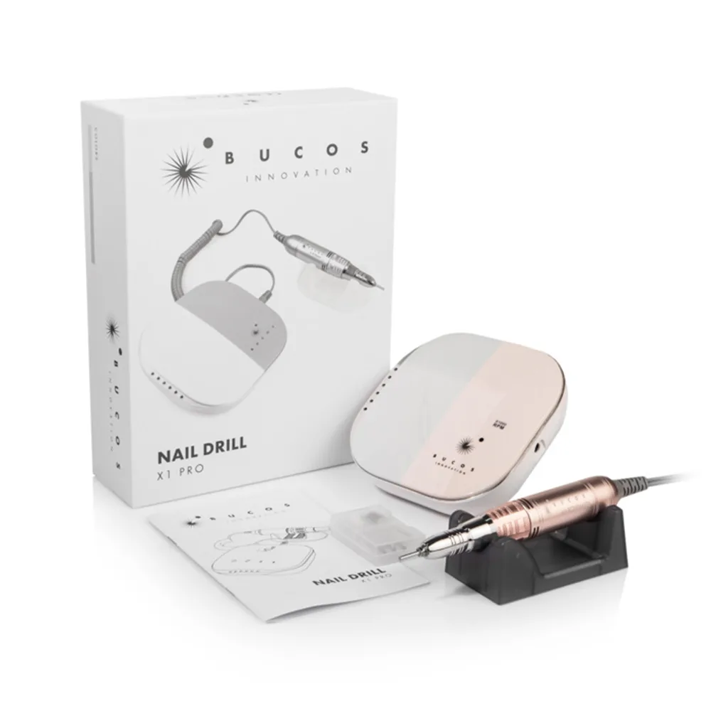 Фрезер BUCOS Nail Drill X1 Pro pink (65W/40000 об.)