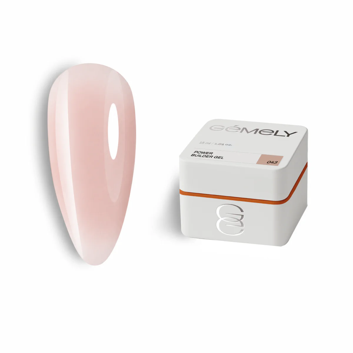 Гель GÉMELY ex GA&MA Power Builder Gel №043. 15 мл