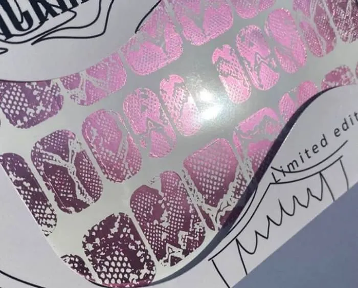 Стикеры Stickersspace на липкой основе Pink