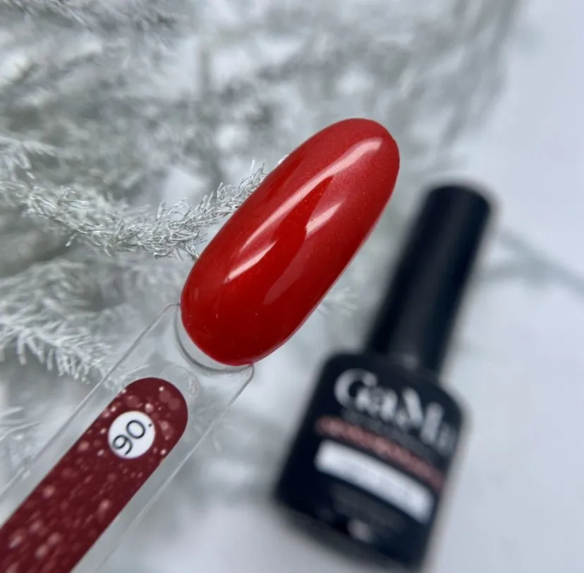 Гель-лак GÉMELY ex GA&MA 90 Red, 10 мл