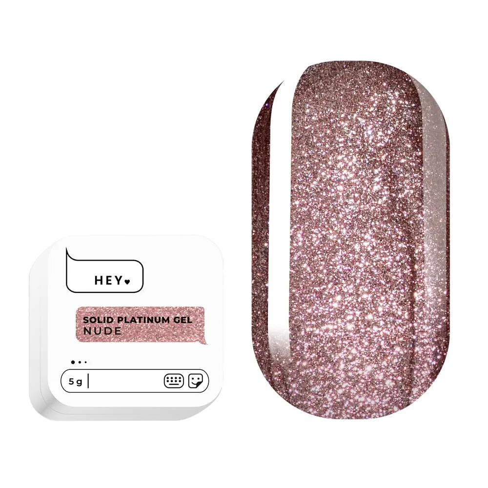 Гель-фарба HEYLOVE Solid platinum gel Nude, 5 г
