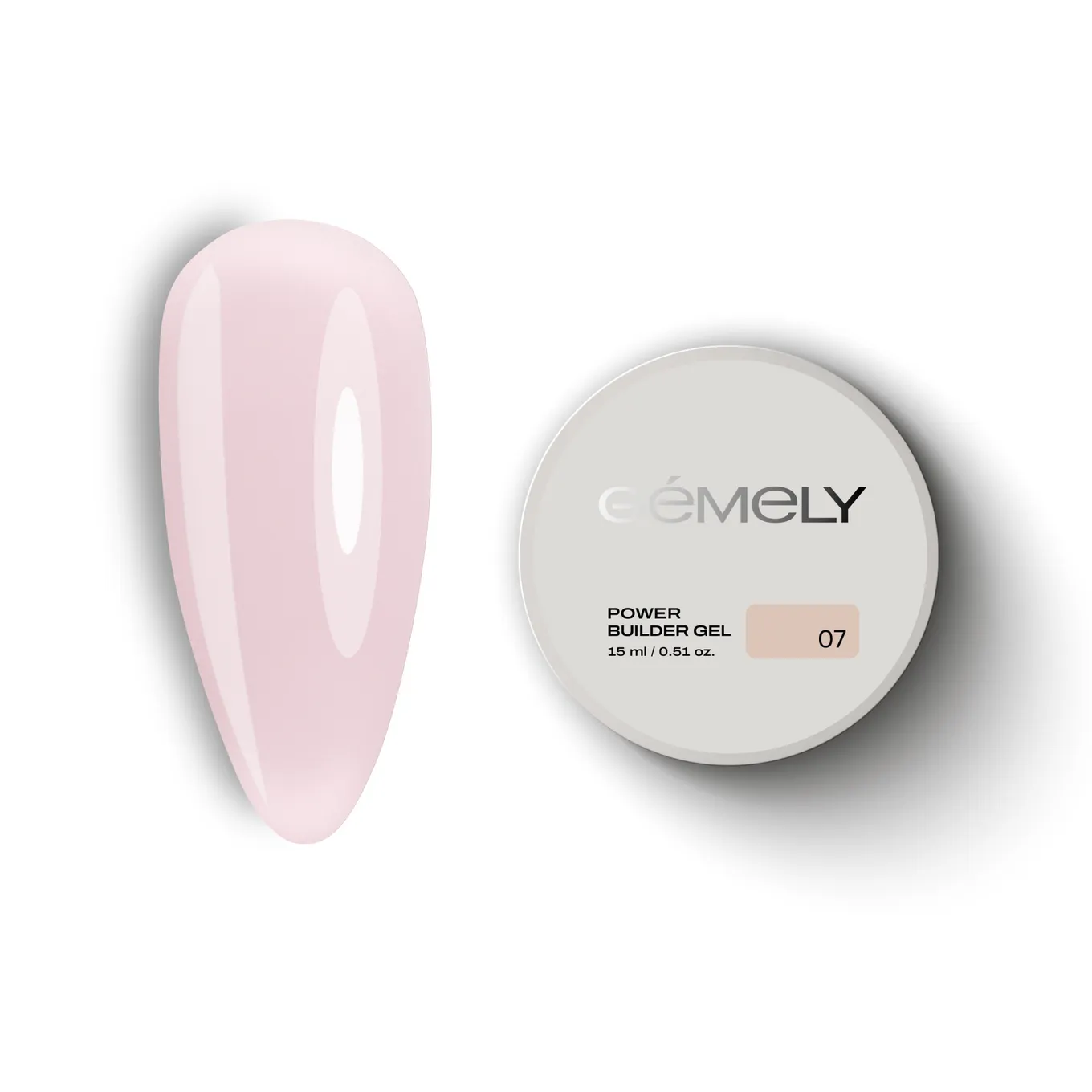 Гель GÉMELY ex GA&MA Power Builder Gel №007, 15 мл