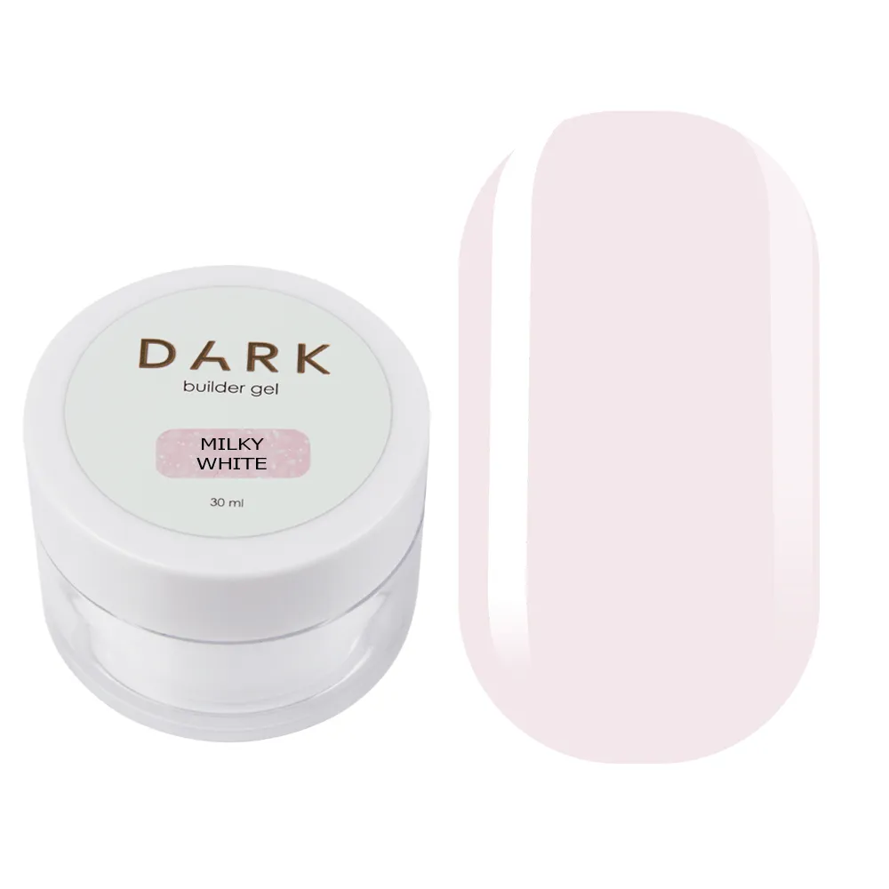 DARK Builder Gel Milky White, 30 мл