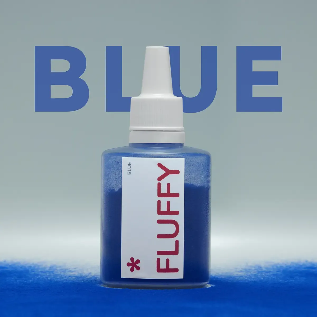Easy Оксамитова пудра Fluffy, Blue