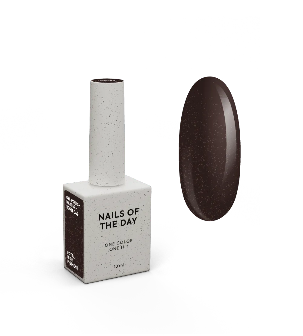 Top NAILSOFTHEDAY Matte no wipe, 10 мл