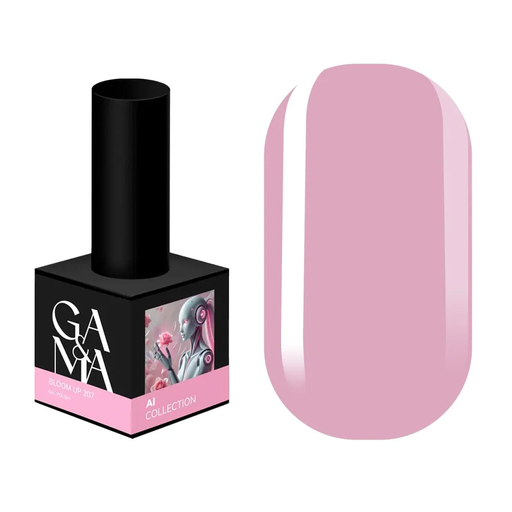 Гель-лак GÉMELY ex GA&MA №207, AI collection, Bloom Up, 10 мл