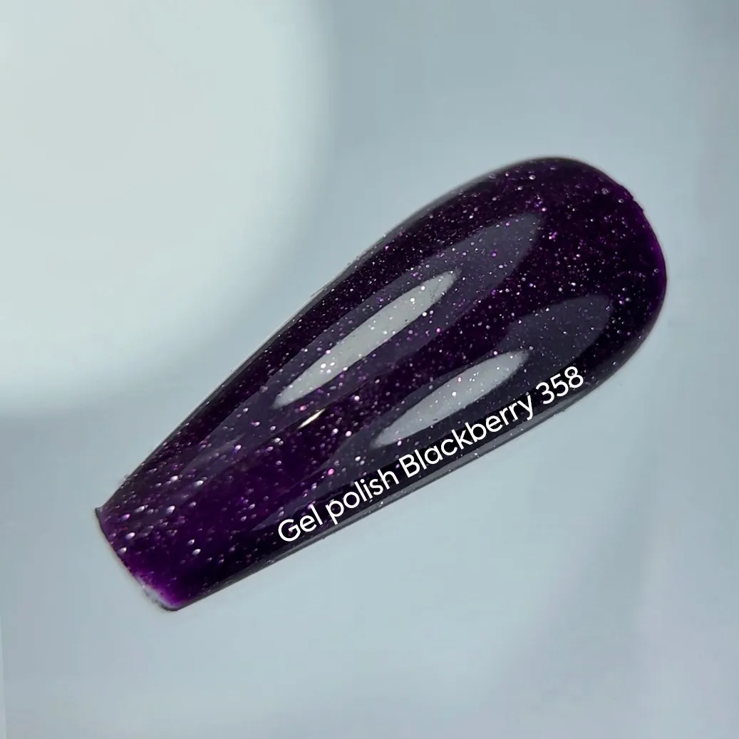 Гель-лак NAILSOFTHENIGHT Blackberry-358, 10 мл