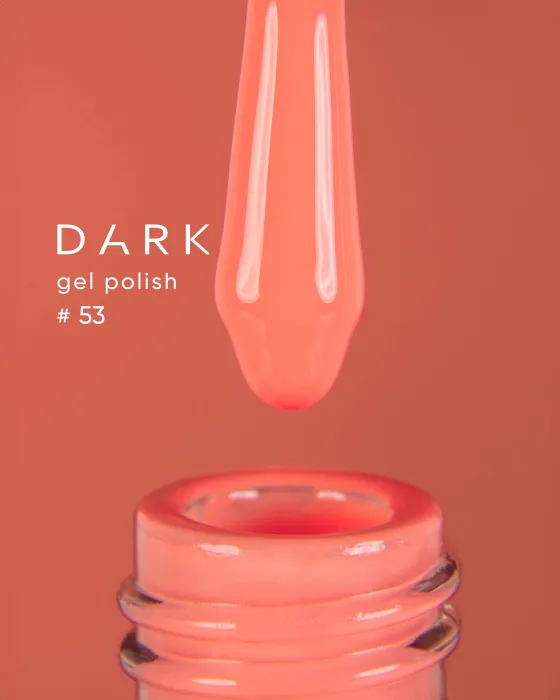 Гель-лак Dark gel polish №53, 6 мл