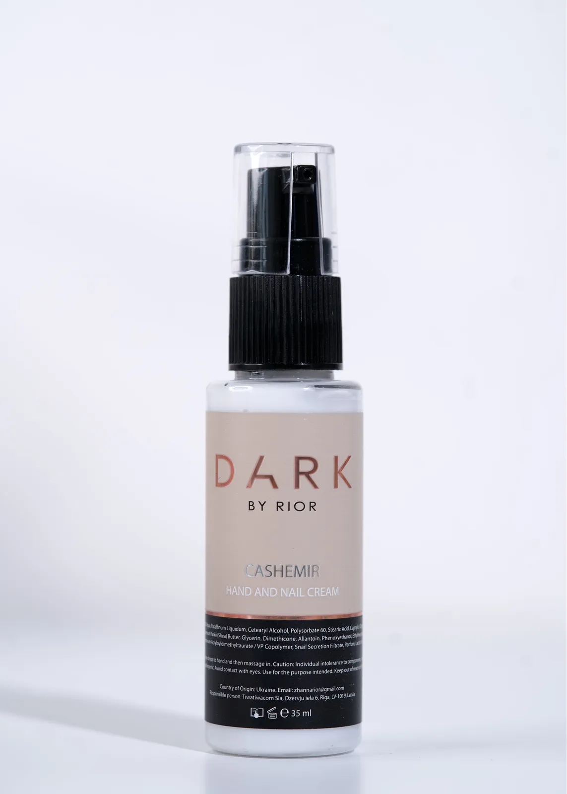 Крем для рук DARK Cashemir, 35 ml