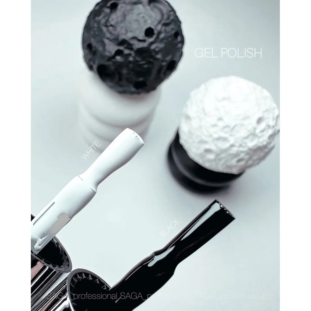 Гель-лак Saga Professional Super White, 9 мл