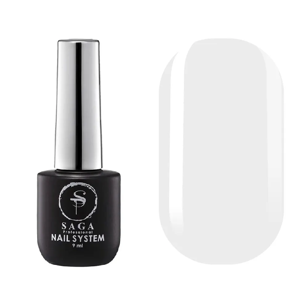 Гель-лак Saga Professional Super White, 9 мл