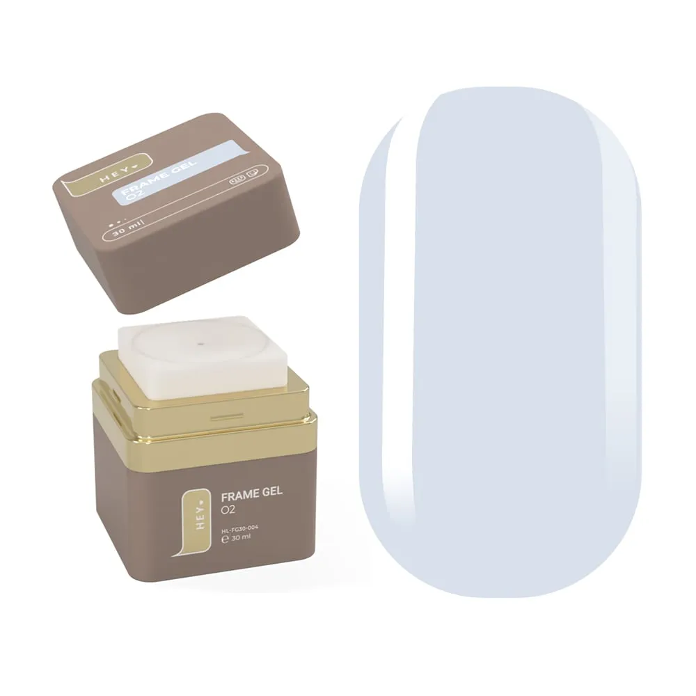 HEYLOVE Frame Gel "02", небесно-голубой, 30 мл