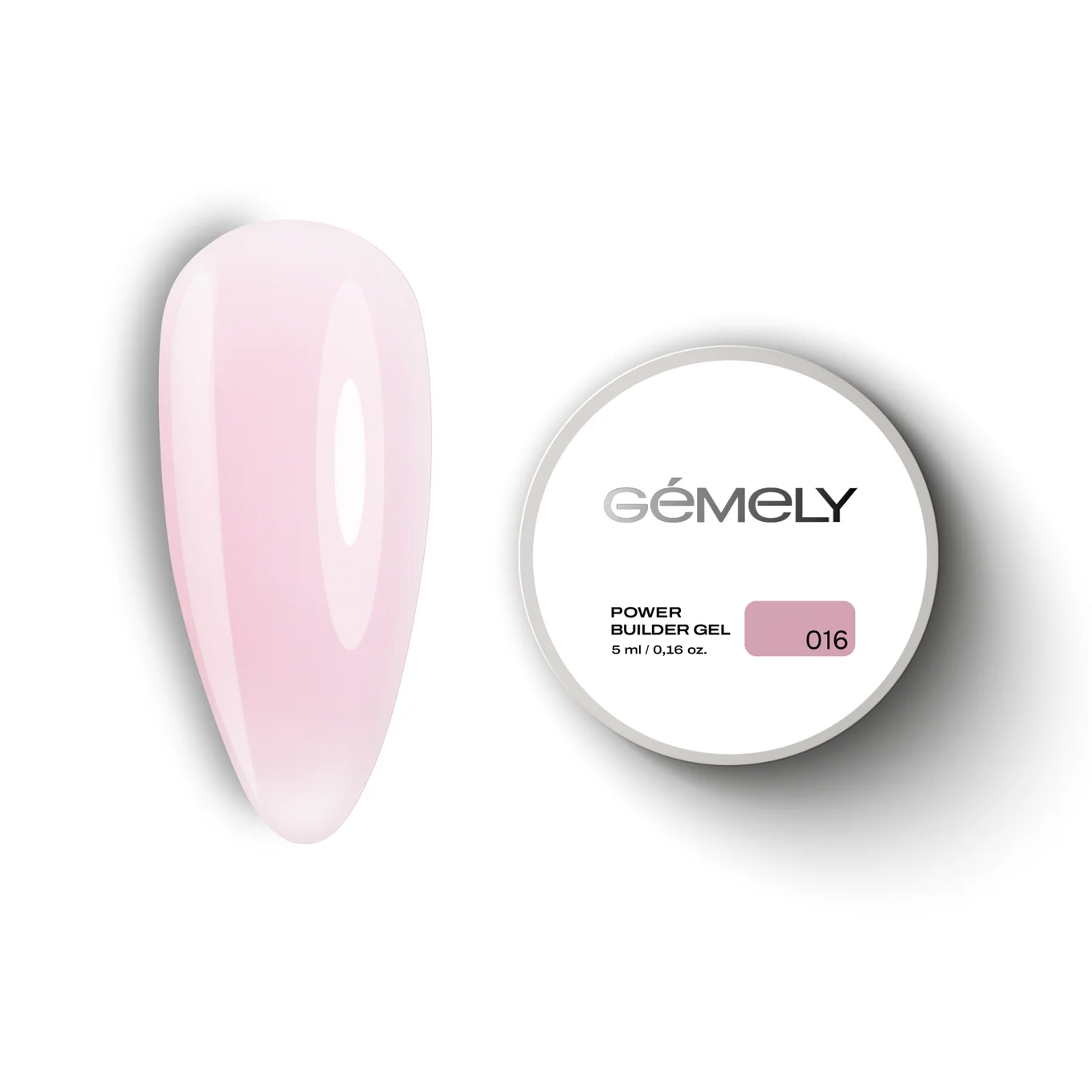 Гель GÉMELY ex GA&MA Power Builder Gel №016, 5 мл