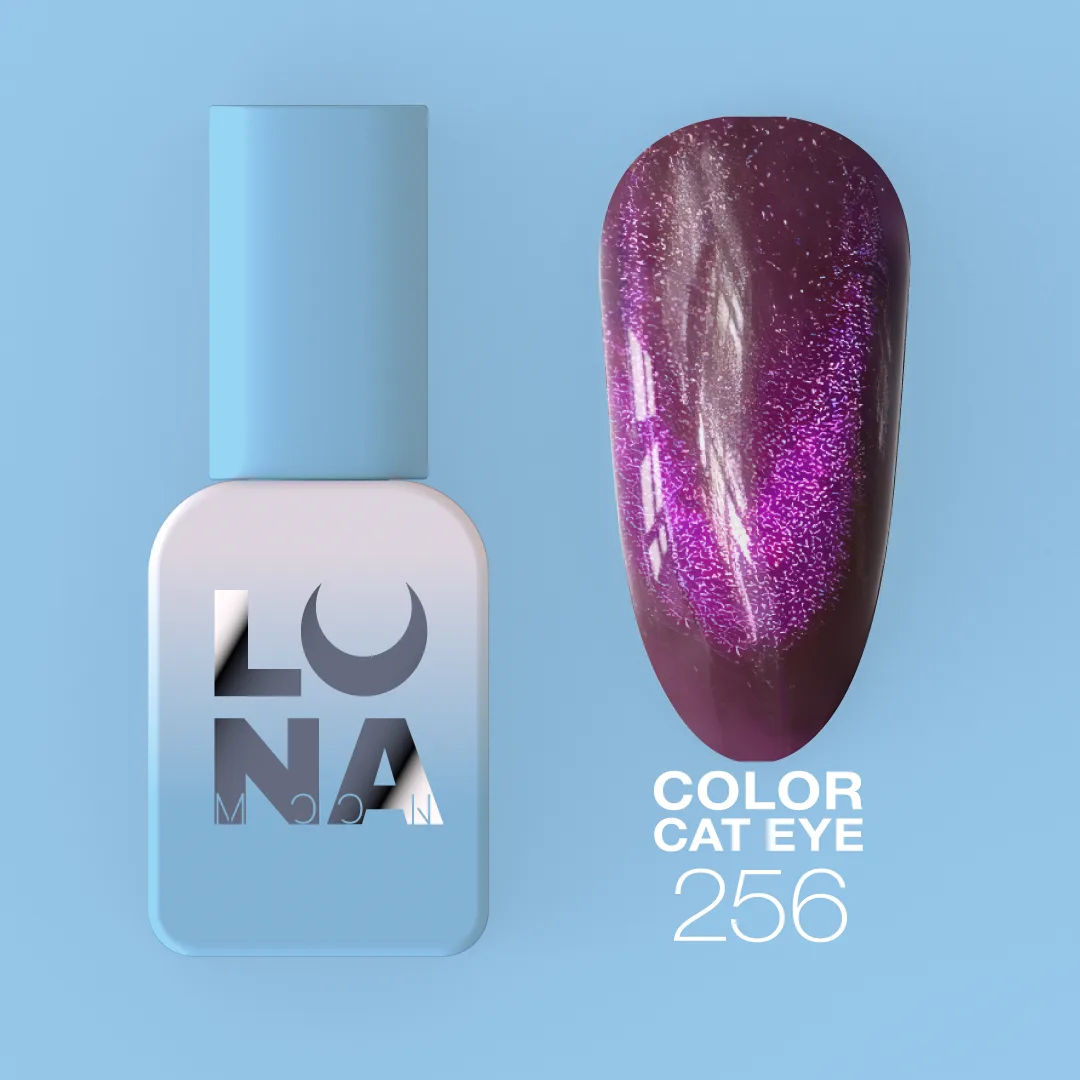 Гель-лак LUNA Color Cat Eye №256, 13ml
