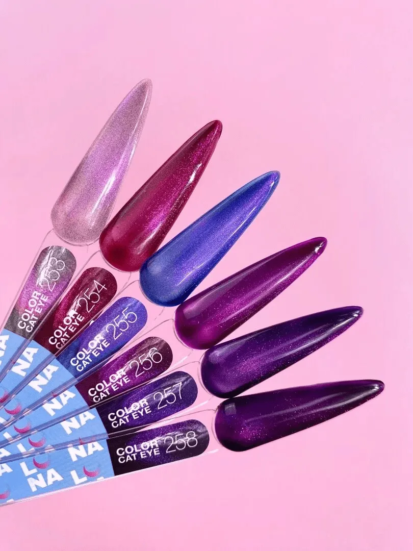 Гель-лак LUNA Color Cat Eye №256, 13ml