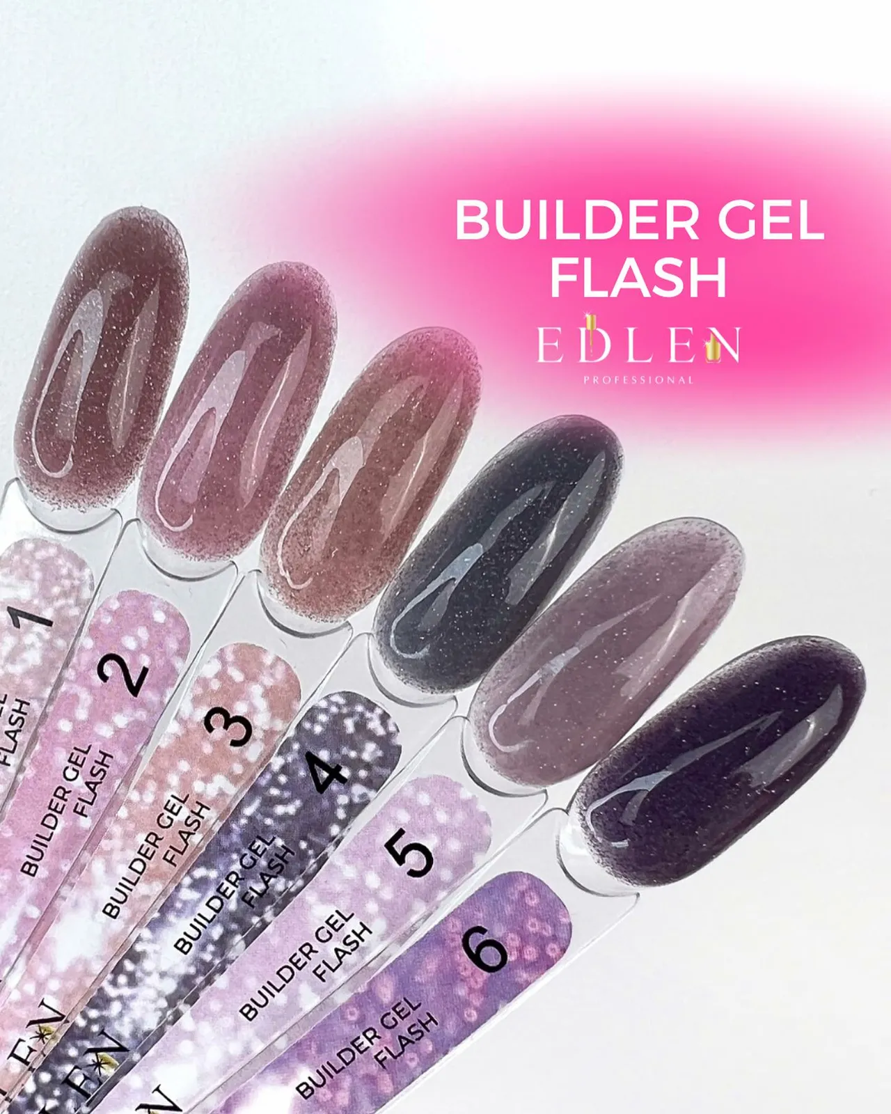 Edlen Builder Gel Flash №5, 15 мл