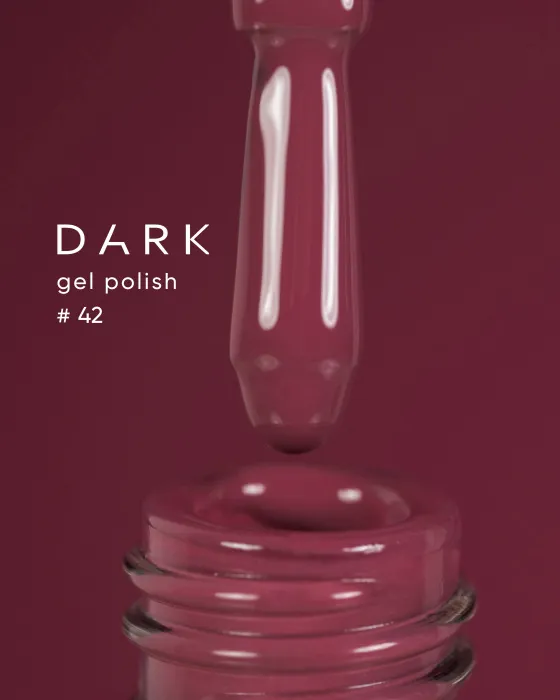 Гель-лак Dark gel polish №42, 6 мл