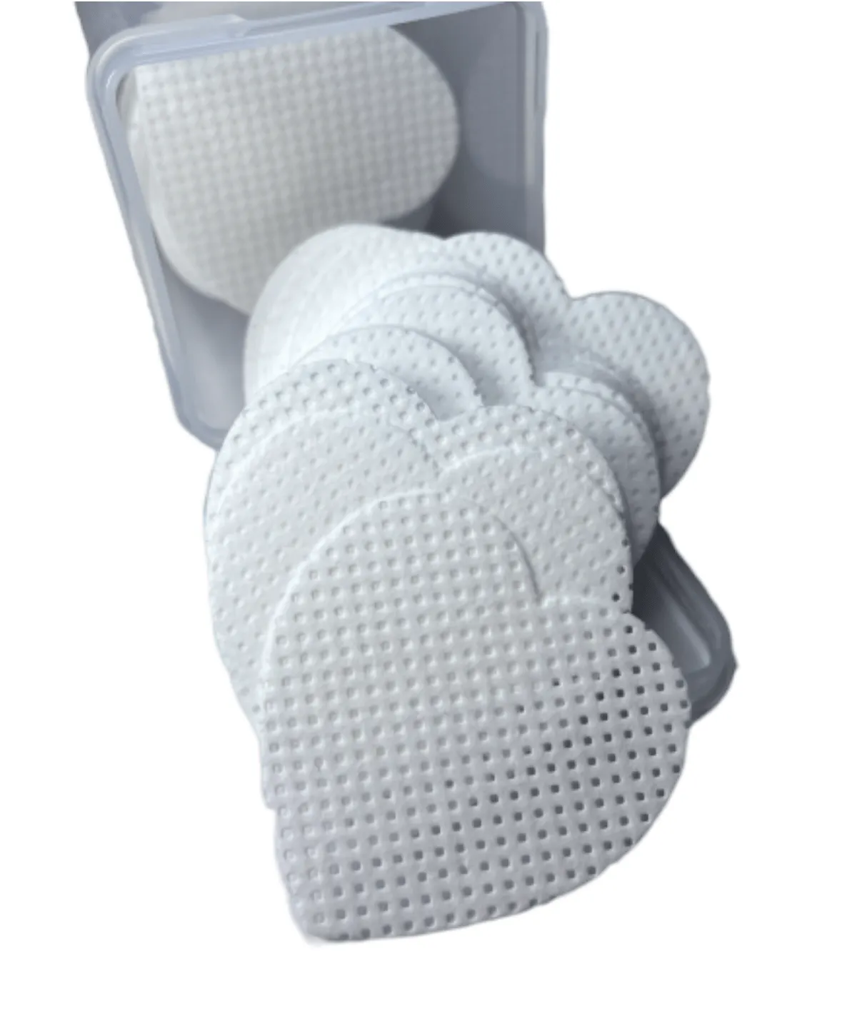 Салфетки безворсовые LillyBeaute в стакане, белое сердце, 200 шт
