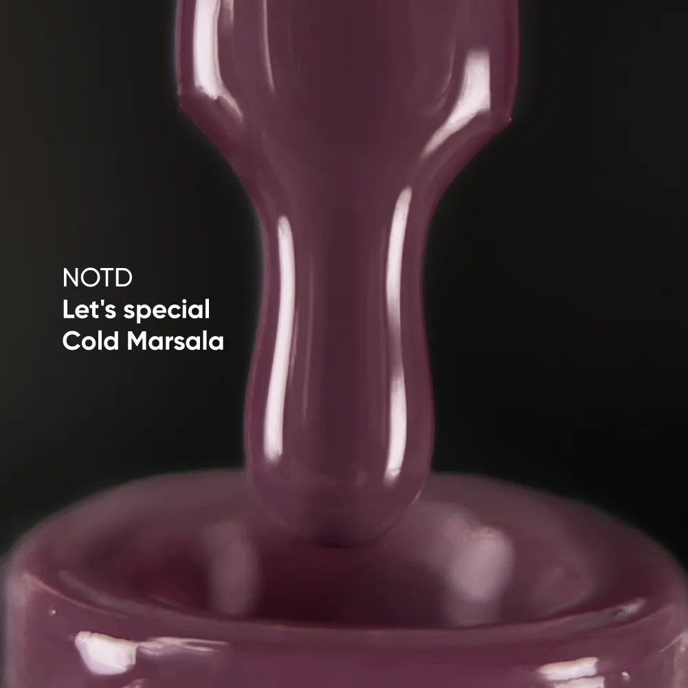 Гель-лак NAILSOFTHEDAY Let's special Cold Marsala - 377, 10 мл