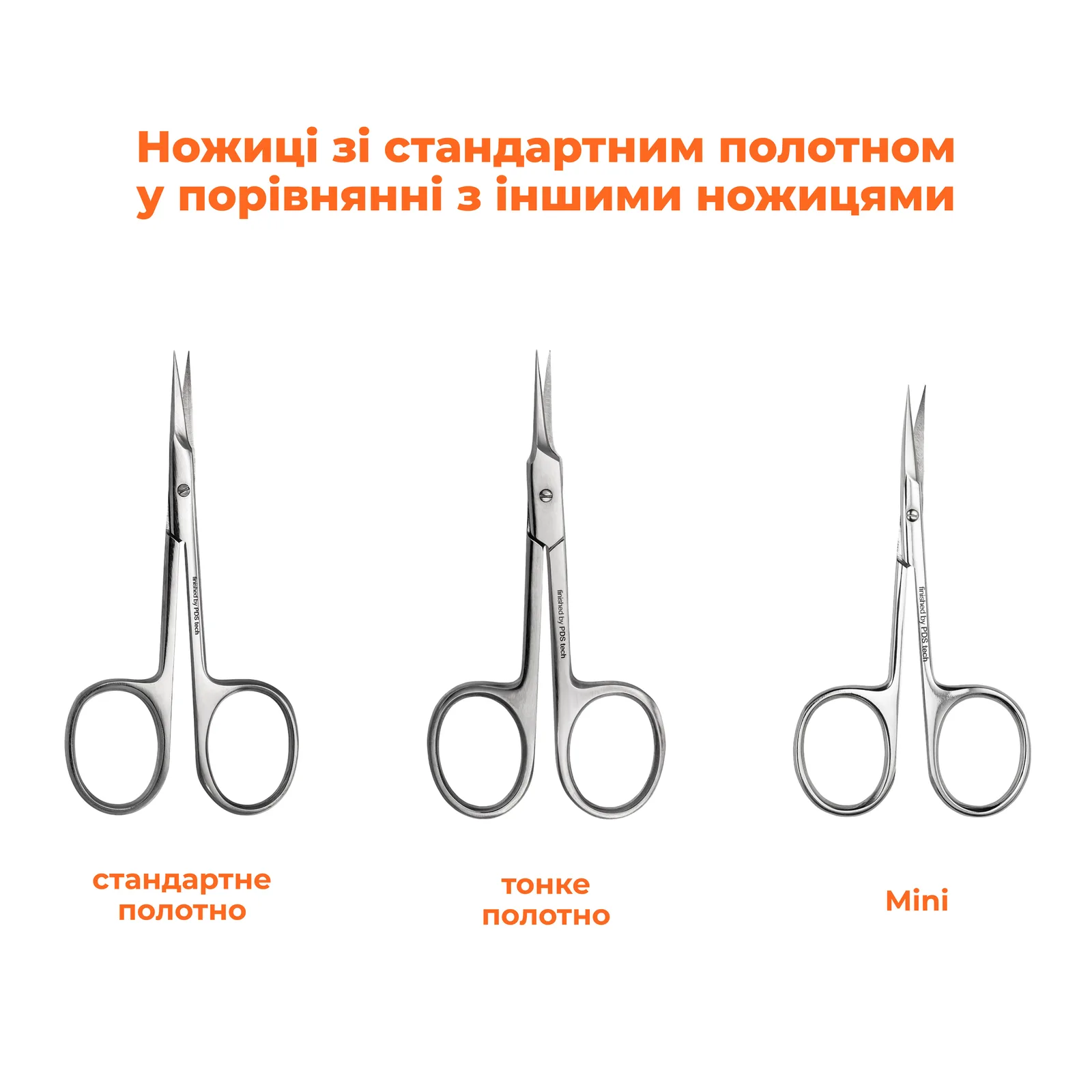 Ножницы для кутикулы OSTRO стандартные (19-22 мм)